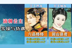 清朝公主等级与待遇，六品格格年薪9000元！视频封面