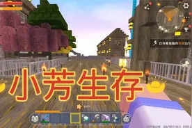 迷你世界：小芳姐姐生存建造漂亮房子视频，欢迎观看点关注视频封面