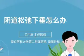 阴道松弛下垂怎么办视频封面