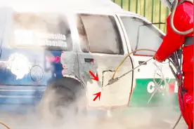 44000PSI 的高压水枪有多猛？车门都能切的开