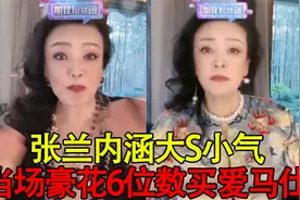 张兰送员工奢侈包包，直言已和全球老板打招呼，大S曾送其爱马仕视频封面