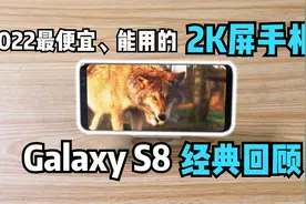 可能是2022年你能买到最便宜的2K屏手机！三星Galaxy S8经典回顾视频封面
