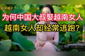 为何中国大叔娶越南女人，越南女人却经常逃跑视频封面