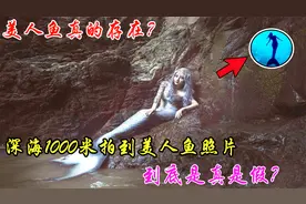 美人鱼真的存在？深海1000米拍到美人鱼照片，到底是真是假？视频封面