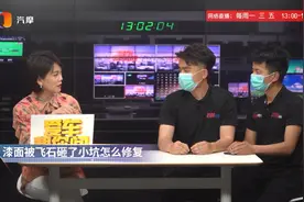 汽车漆面被飞石砸了小坑怎么修复？视频封面