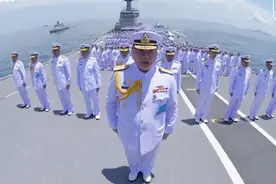 泰军出动航母搭载3000人庆祝为泰国国王加冕