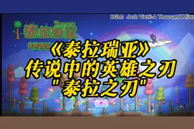 《泰拉瑞亚》泰拉之刃制作方法视频封面