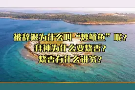 被辞退为什么叫“炒鱿鱼”呢？拜神为什么要烧香？烧香有什么讲究视频封面