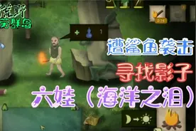 挨饿荒野帕劳群岛17：六娃（海洋之泪）；寻找影子；遭鲨鱼袭击