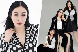 亮眼！钟丽缇跟女儿拍大片时尚感好强，一家三口美貌基因太优秀视频封面
