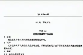 GJB 915A_方法101_光纤光缆温度冲击详细介绍视频封面