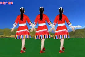 教学版广场舞《巴扎黑》零基础步伐，火爆流行，背面演示更好学视频封面