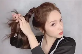 适合运动的6款迪丽热巴同款发型教程！