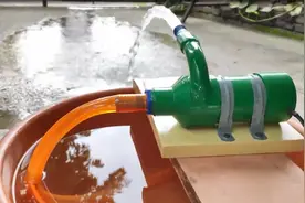 经验分享，教你如何在家自制小型抽水泵，一款家庭比较实用的工具视频封面