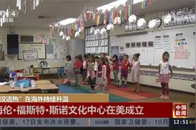 “汉语热”在海外持续升温 中文称为世界上最受欢迎的语言之一视频封面