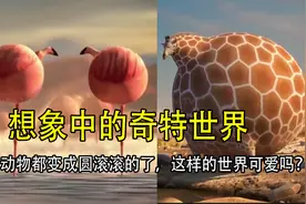 想象中的奇特世界：所有动物都变成圆滚滚的了，这样的世界可爱吗视频封面
