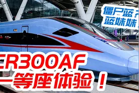 【中国铁路】我在坐飞机？复兴号CR300AF一等座体验！视频封面