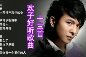 欢子好听歌曲13首：原谅我一次、心痛2009、伤心的时候可以听情歌视频封面