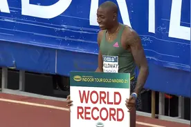 7秒29！ 霍洛威创男子60米栏世界纪录