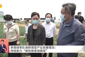 李微微率队调研湘菜产业发展情况：持续助力“做优做香湖南饭”视频封面
