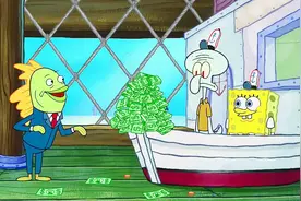 海绵宝宝说章鱼哥要走运了，下一秒章鱼哥就中大奖变成富翁了视频封面