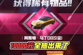 大山解说：阿斯顿马丁皮肤，全部抽出来竟用10000元！视频封面