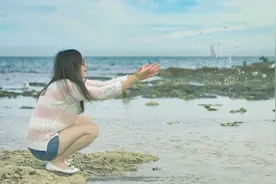 美女福利！泼辣修图夏日清新海边滤镜制作详细讲解及分享！