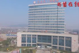 航拍石首市人民医院发热门诊建设项目视频封面