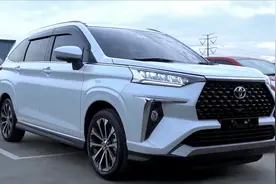 9万元起售！配1.5自吸+CVT+7座布局，全新丰田家用MPV Veloz亮相