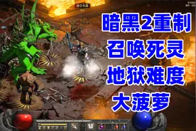 暗黑2重制，地狱大菠萝怎么打，往他肾反射区猛攻视频封面