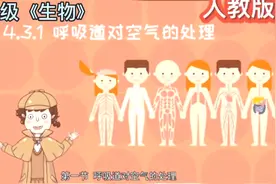 七年级《生物》呼吸道对空气的处理。动画+记忆法，加速掌握知识视频封面