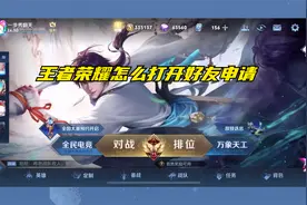 王者荣耀怎么打开好友申请