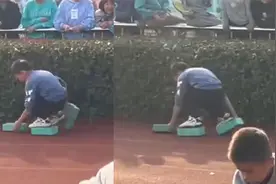 学校摸石过河比赛，男孩边路“悄悄发育”拿下冠军，方法惊呆众人视频封面