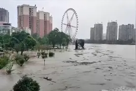 今日预计达8500立方米/秒！成都金堂迎本世纪以来最大沱江洪峰