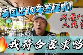 泰国出10年签证啦！只要1万人民币，我能符合要求吗？视频封面