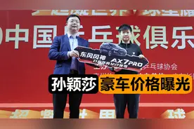 孙颖莎拿MVP被奖SUV，豪车多少钱呢？知道数字后网友沸腾了视频封面