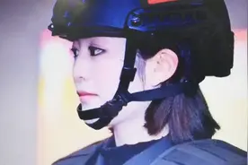 最美侧颜女特警！真名叫妹妹 从小就有“警察梦”