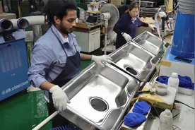 水槽制造全过程，工艺真是精致怪不得那么贵，终于知道怎么生产视频封面