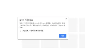 谷歌浏览器提示：发生个人资料错误视频封面