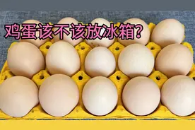 鸡蛋该不该放冰箱？很多人都错了，影响到家人健康，看完别放错了视频封面