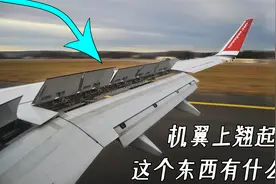 机翼上翘起来的这个东西有什么用?视频封面