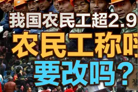 司马南：我国农民工超2.9亿，农民工称呼要改吗？视频封面