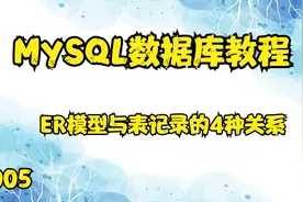 05.MySQL数据库教程——ER模型与表记录的4种关系【转载】视频封面