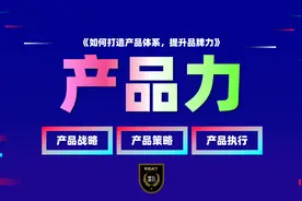如何打造产品管理体系，提升产品力视频封面