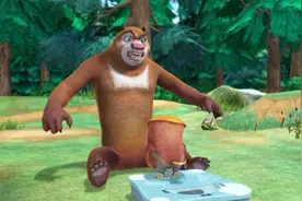 熊出没：看惯了圆嘟嘟的熊大，这么瘦的熊大你见过吗？