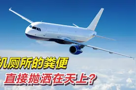 民航客机厕所里的排泄物都是怎么处理的？会直接抛洒在天上吗？视频封面