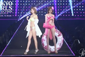 东京时装秀大长腿美女女神小姐姐走秀 泳衣专场视频封面