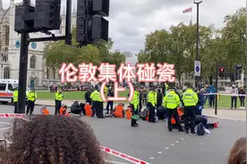 英国环境保护主义者碰瓷伦敦市中心（上）#宝哥讲英国视频封面