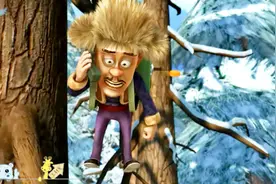 熊出没：光头强为了给老婆准备圣诞树，吃尽苦头，结果老婆不来了