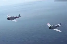 碧血长天：二架F-14战机穿越到二战，遭遇日军零式战机，懵了